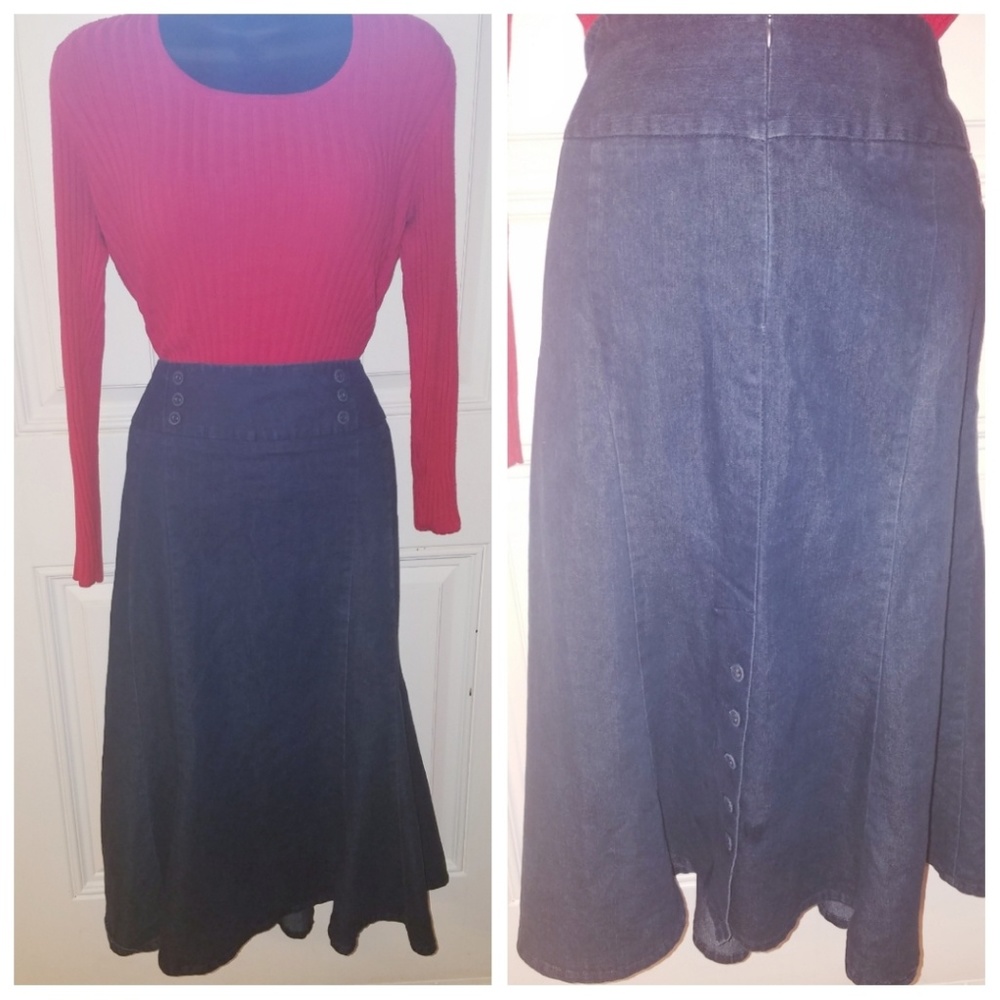 Cato denim skirt